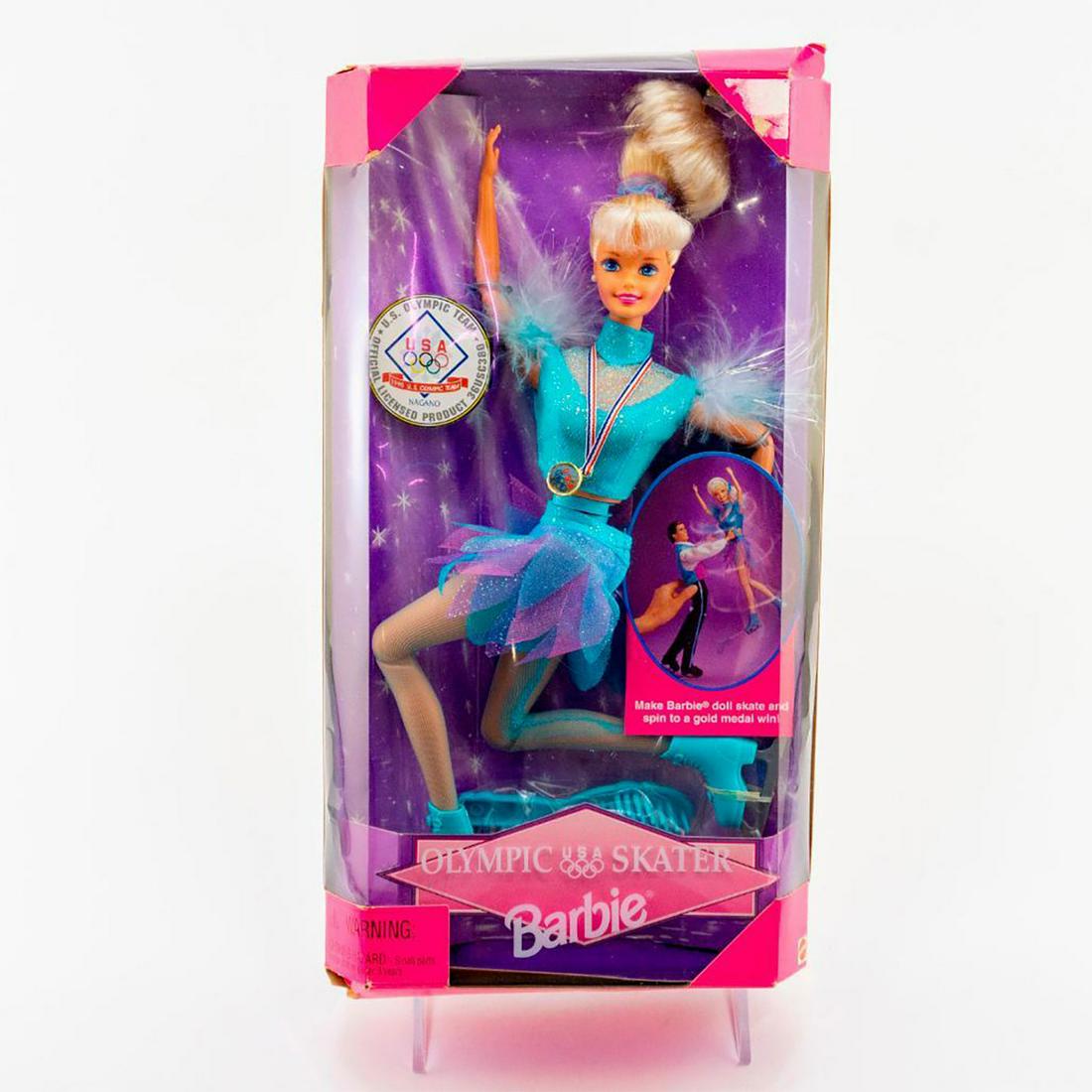 Mattel Barbie Doll, Olympic Skater USA (1 of 2)