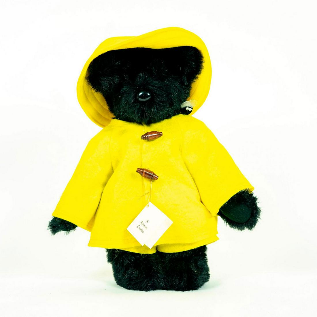 Vintage Teddy Bear, A Johnson Creation, Little Black (1 of 3)