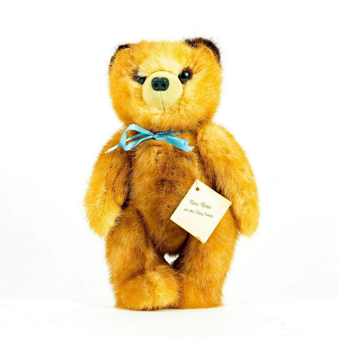 Basu Bears Teddy Bear, Mink Fur (1 of 3)