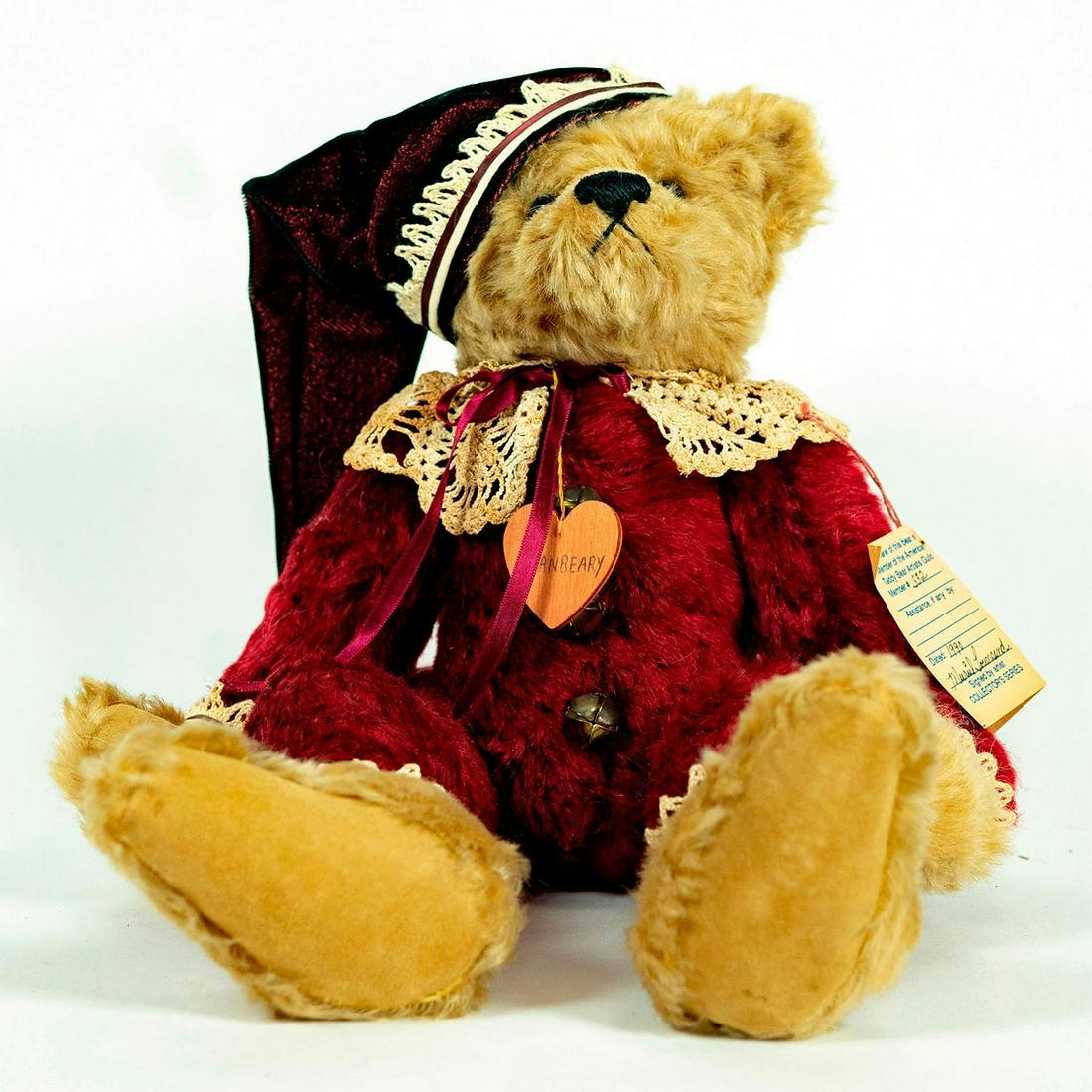 Cranberry Mountain Bears Teddy Bear, Cranbeary (1 of 3)