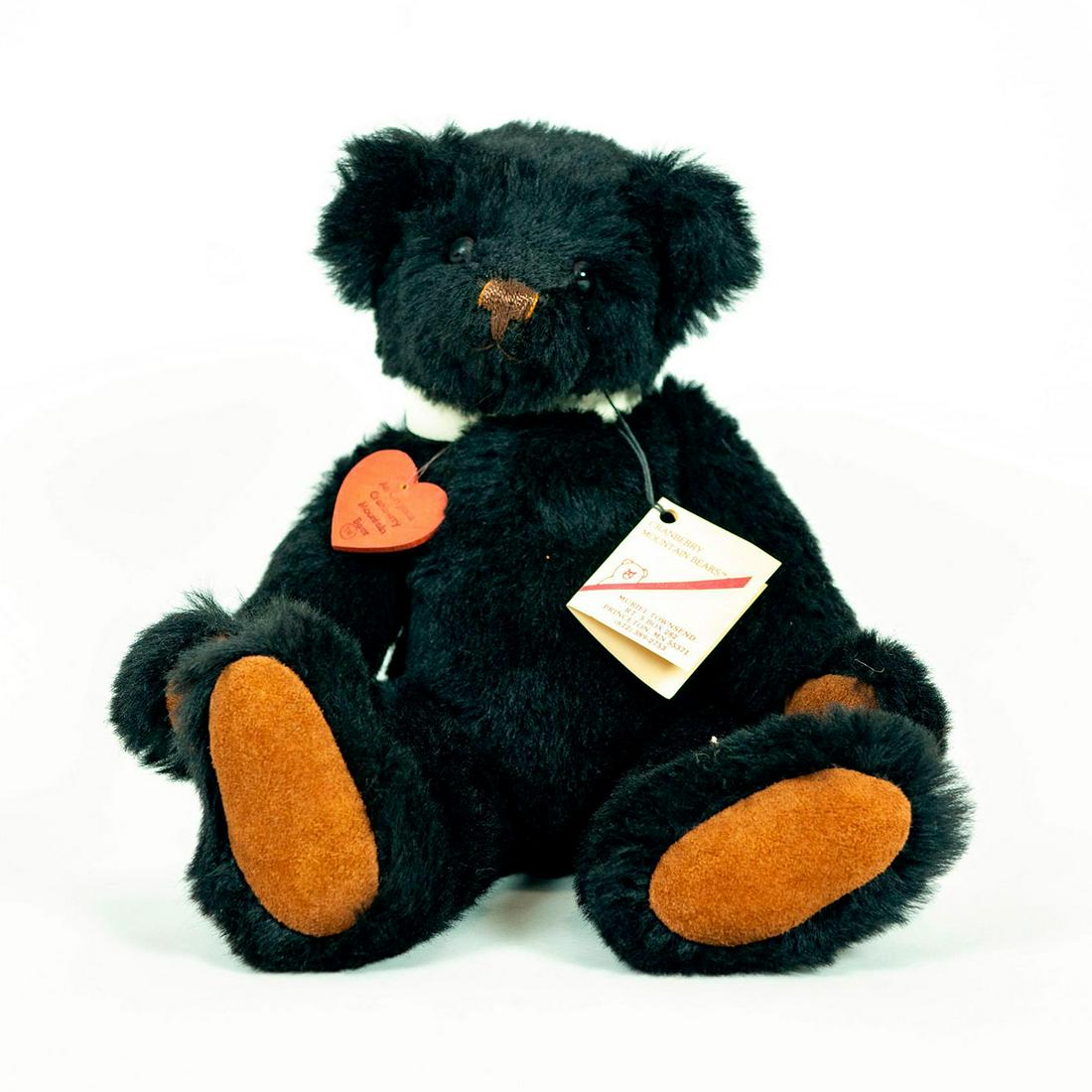 Cranberry Mountain Teddy Bear, Ebony (1 of 3)