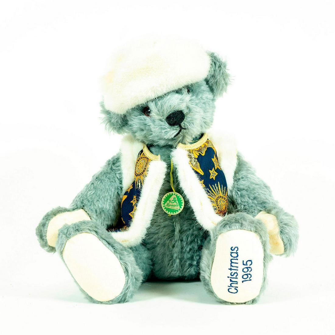 Hermann Teddy Bear, Annual Christmas Bear 1995 (1 of 3)