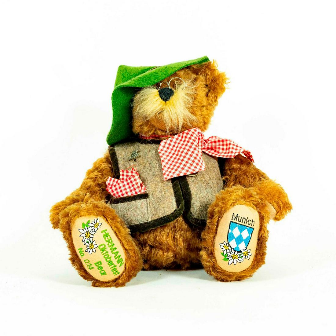 Hermann Teddy Bear, Columbus Oktoberfest Bear 2000 (1 of 3)