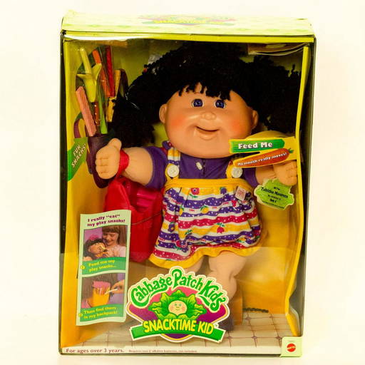 Cabbage Patch Snacktime Kid Collectible Doll Tabitha