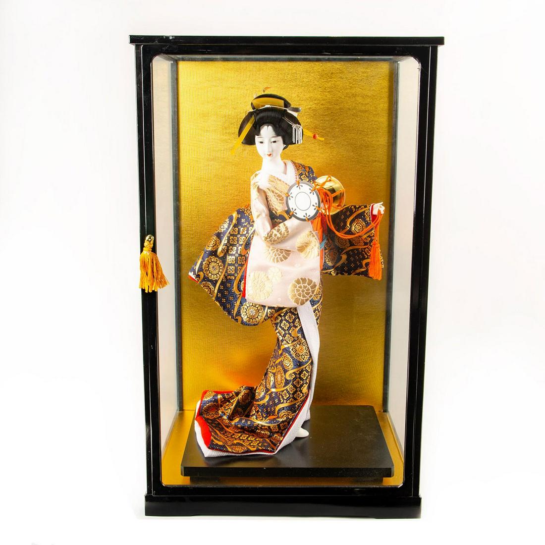 Large Vintage Japanese Geisha Doll