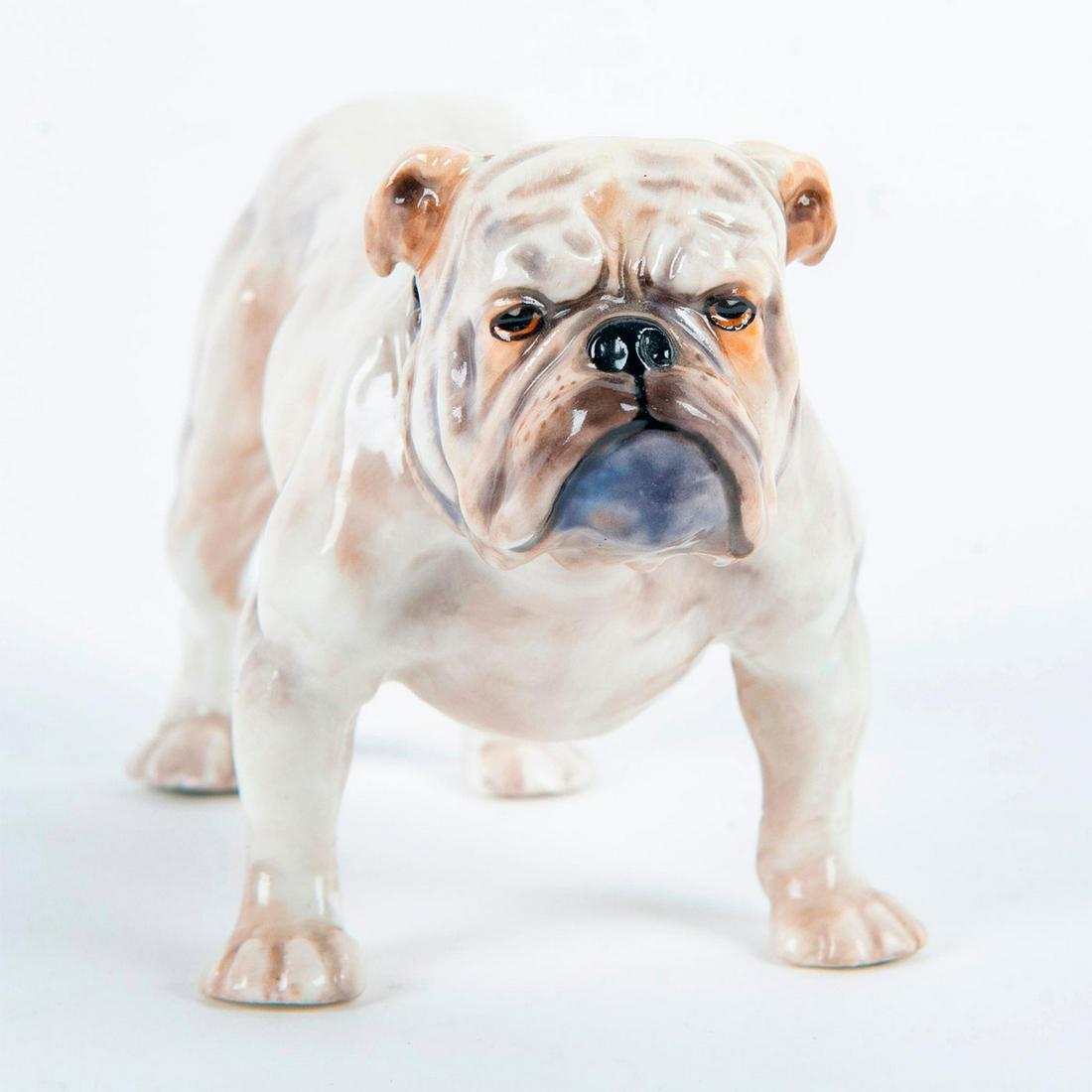 Royal Doulton Dog Figurine, Small Bulldog HN1074 (1 of 5)