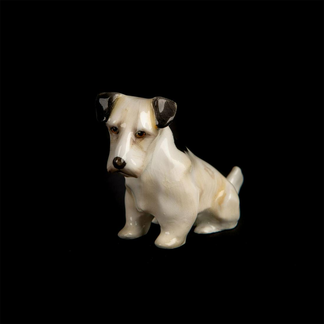 Rare Royal Doulton Figurine, Fox Terrier Puppy Seated (1 of 8)