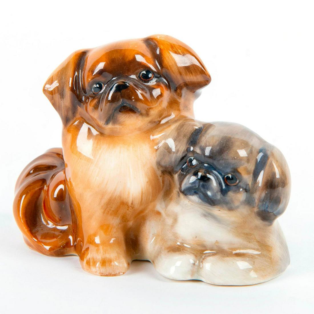 Royal Doulton Dog Figurine, Pekinese Two HN927 (1 of 3)
