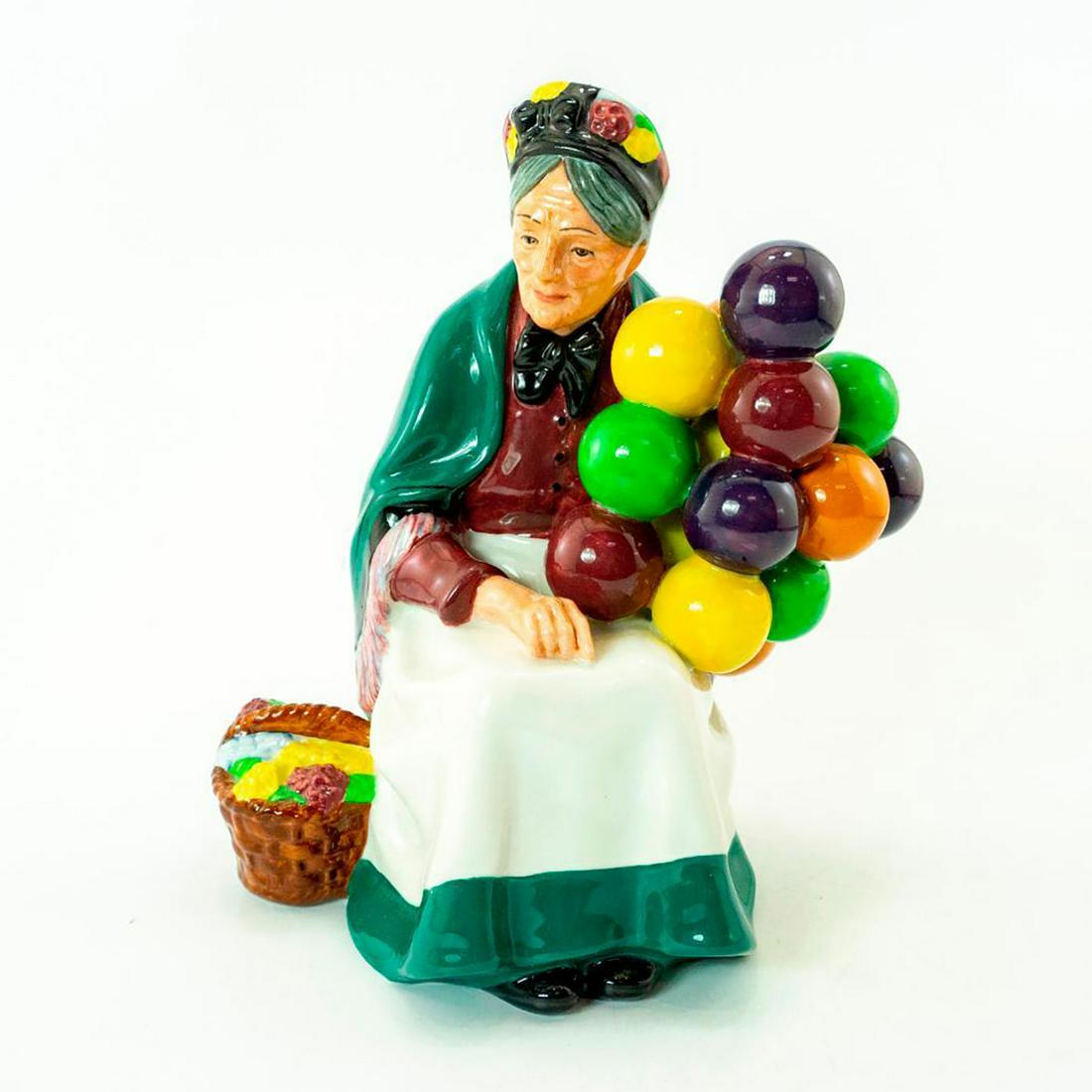 Old Balloon Seller HN1315 - Royal Doulton Figurine (1 of 3)