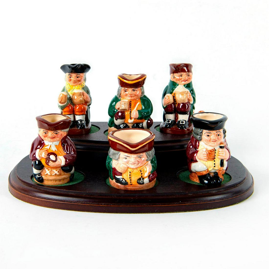 Toby Set with Stand - Tiny - Royal Doulton Toby Jug (1 of 4)
