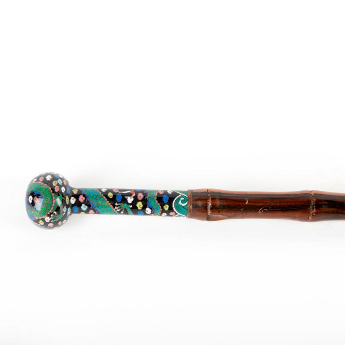 Chinese Cloisonne Cane (1 of 5)