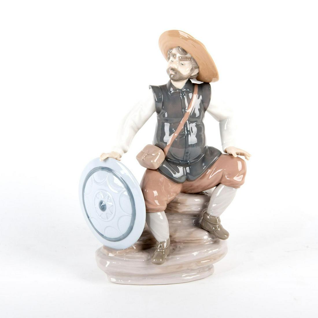 Rare Nao By Lladro Figurine, Sancho Panza 1256 (1 of 3)