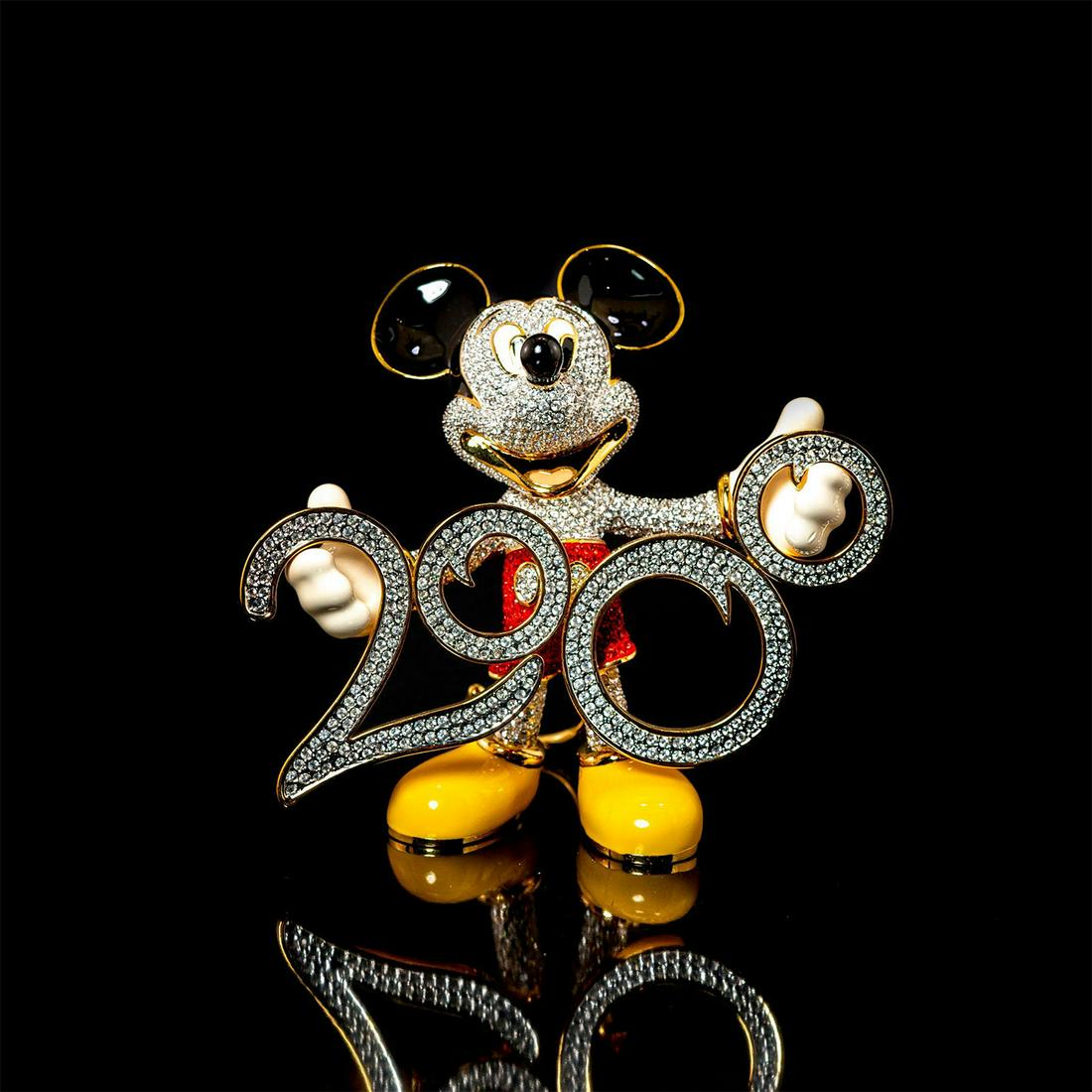 Arribas Brothers Figurine, Mickey 2000 (1 of 3)
