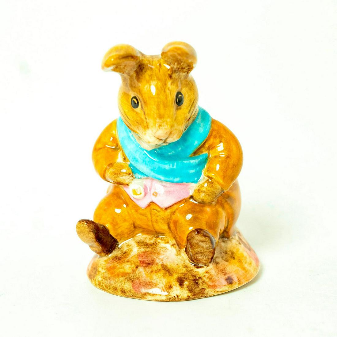 Old Mr. Bouncer - Beswick - Beatrix Potter Figurine: Beswick Backstamp. Brown jacket and trousers. Artist: David Lyttleton Issued: 1986 - 1995 Dimensions: 3''H Manufacturer: Beswick Country of Origin: England