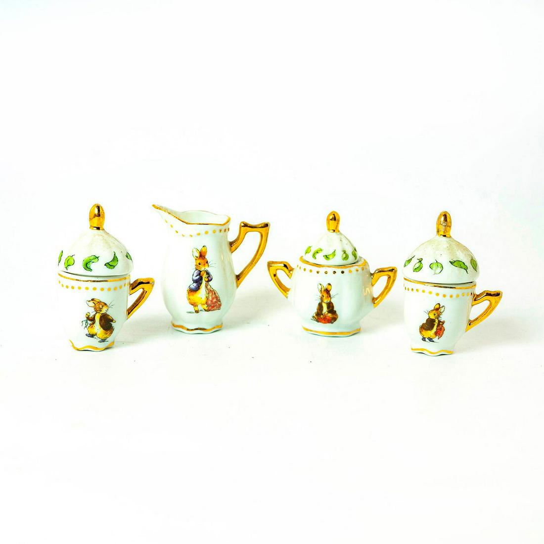 Royal Doulton Minature Tea Set, Beatrix Potter (1 of 6)