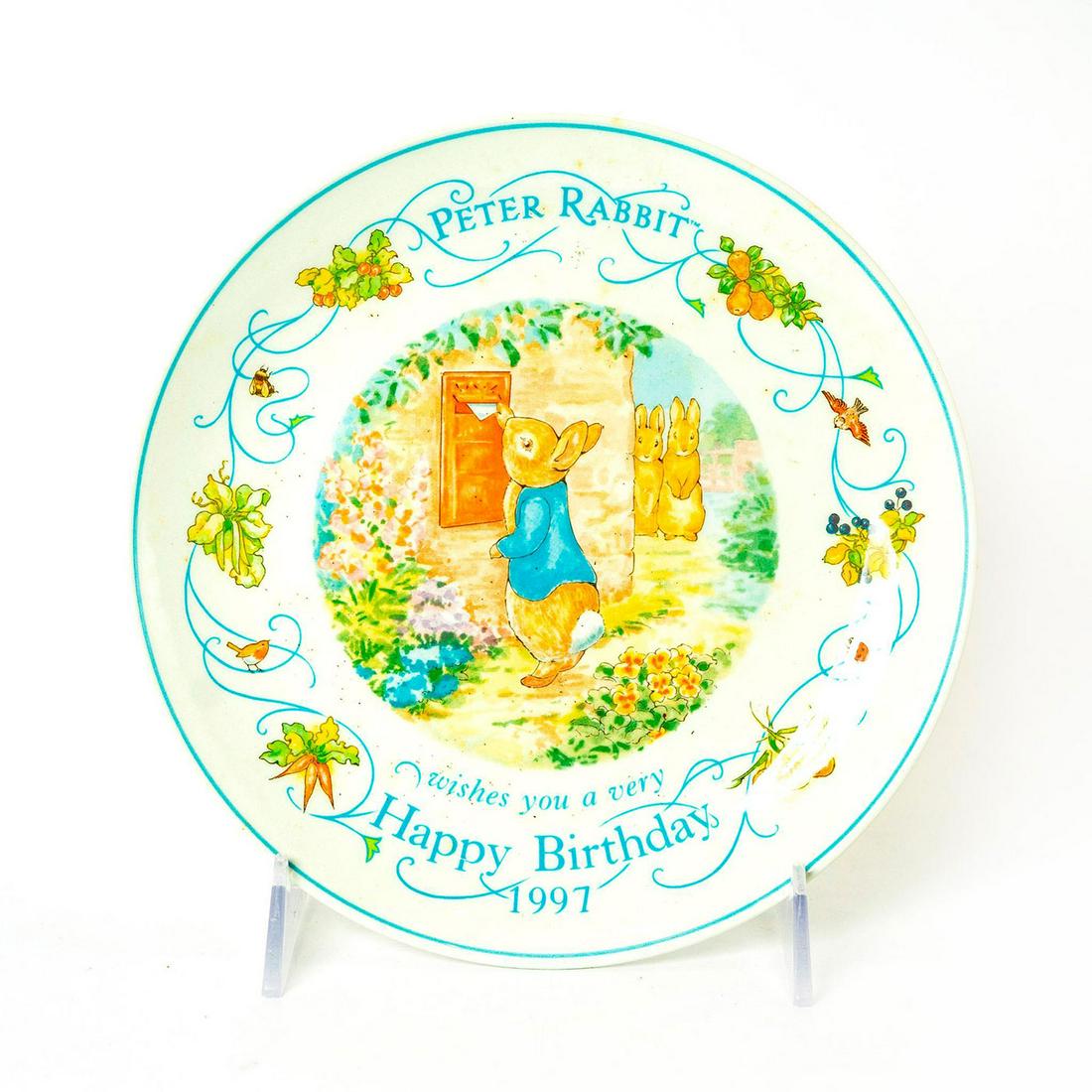 Wedgwood Beatrix Potter, Birthday Plate (1 of 2)
