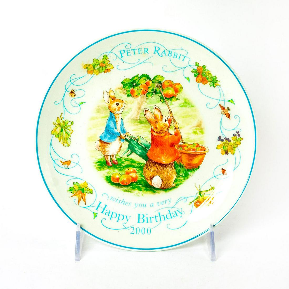 Wedgwood Beatrix Potter, Birthday Plate (1 of 2)