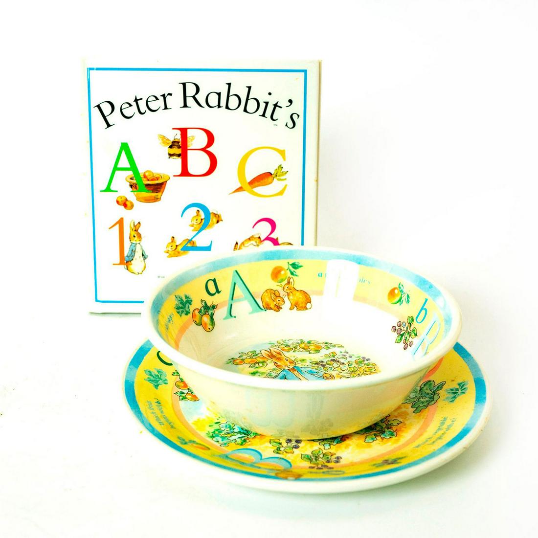 Wedgwood Beatrix Potter, First Learning ABC's Plate Set (1 of 7)