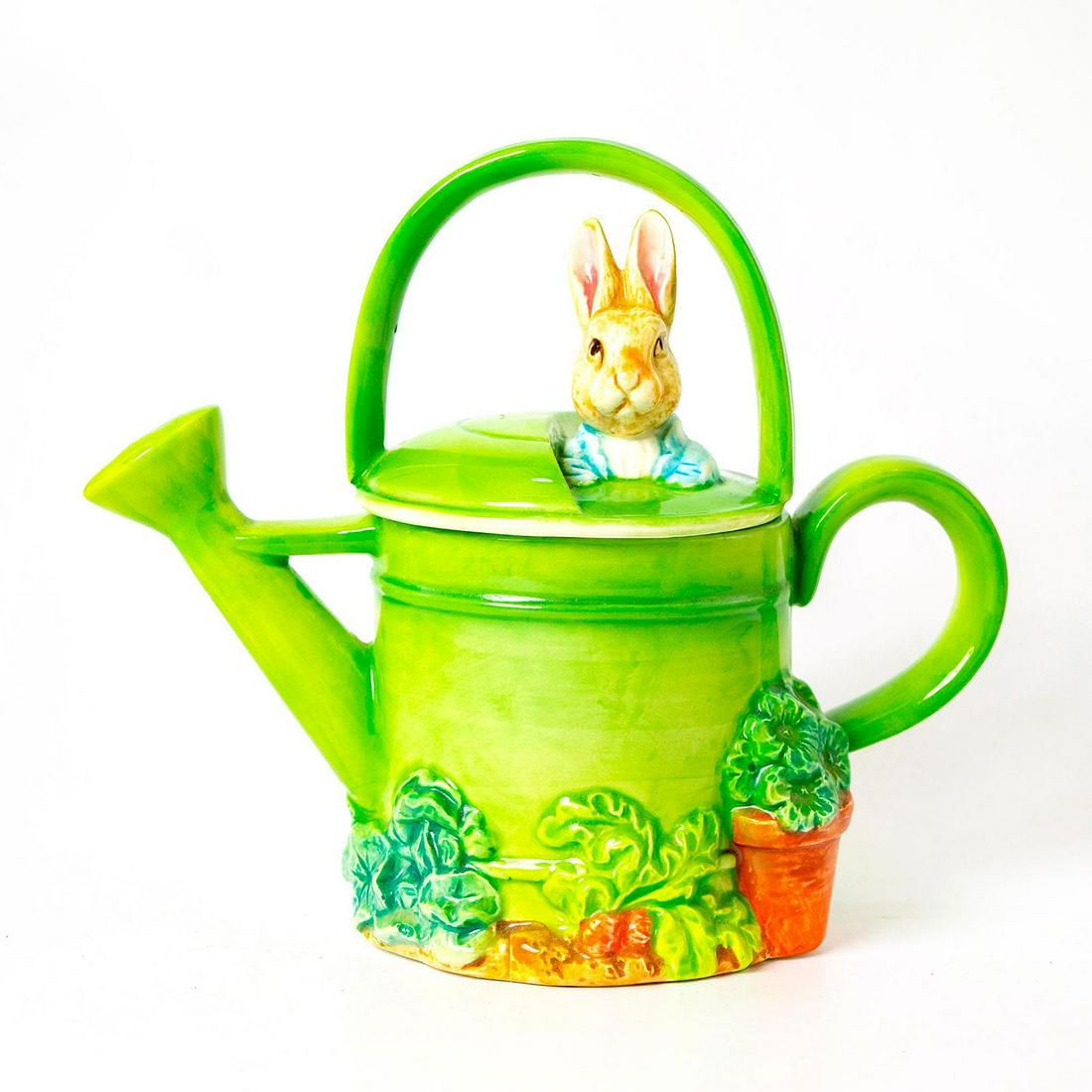 Schmid Music Box, Beatrix Potter, Peter Rabbit Watering (1 of 4)
