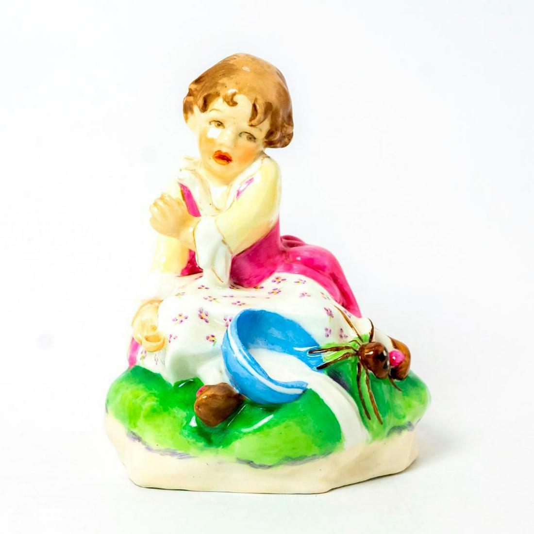 Royal Worcester Figurine, Little Miss Muffet 3301 (1 of 3)