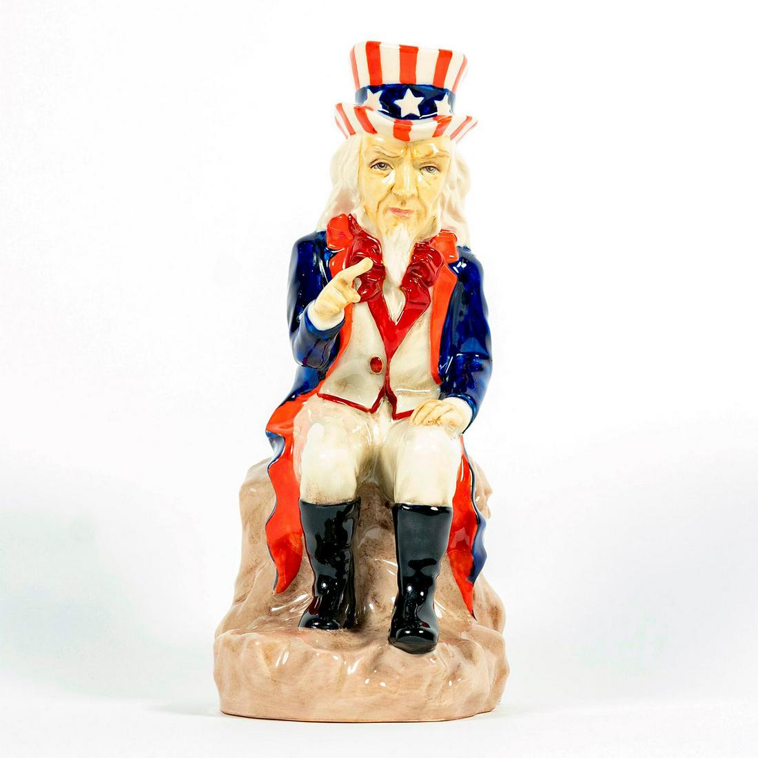 Peggy Davies Toby Jug Uncle Sam on Mt. Rushmore (1 of 3)