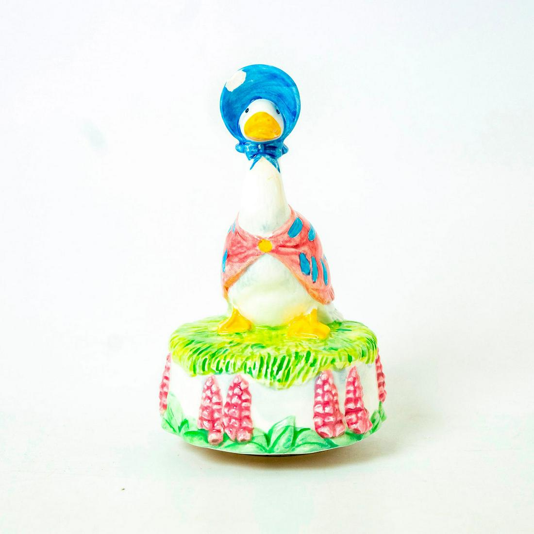 Schmid Music Box, Beatrix Potter, Jemima Puddle - Duck (1 of 3)