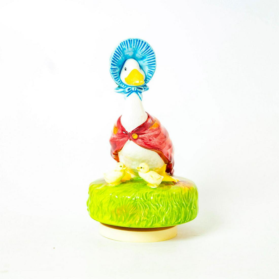 Schmid Music Box, Beatrix Potter, Jemima Puddle - Duck (1 of 3)