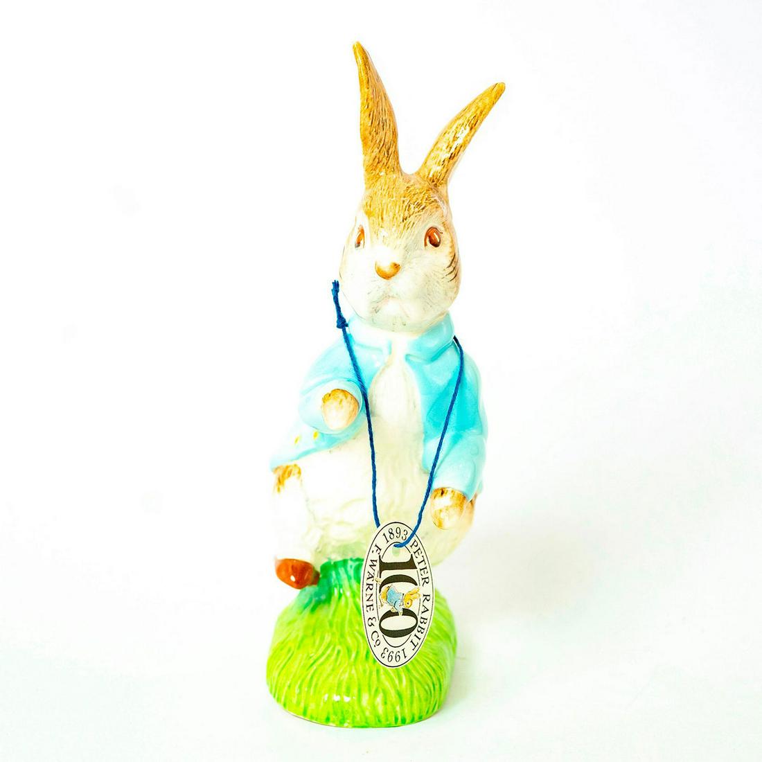 Peter Rabbit (Large - Yellow Buttons) - Beswick - (1 of 4)
