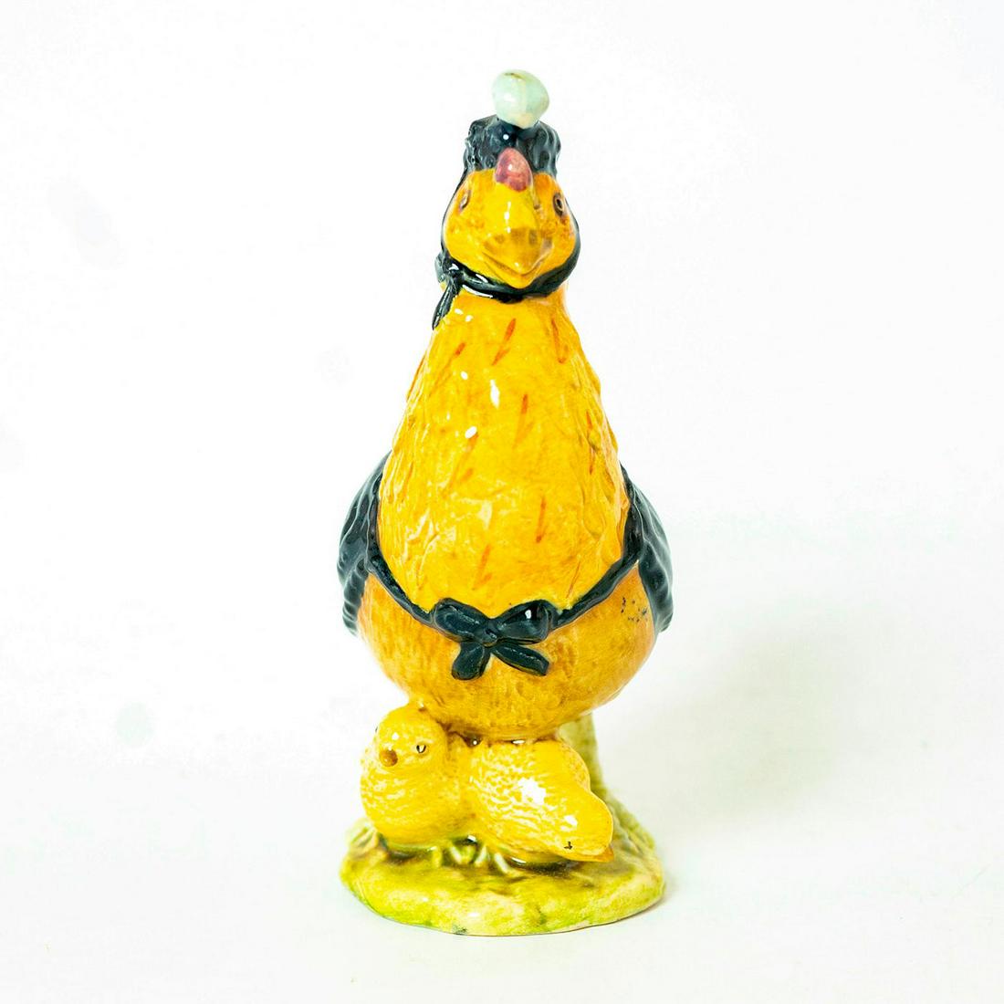 Sally Henny Penny - Royal Albert - Beatrix Potter: Royal Albert Backstamp. Artist: Albert Hallam Issued: 1974 - 1993 Dimensions: 4"H Manufacturer: Beswick Country of Origin: England