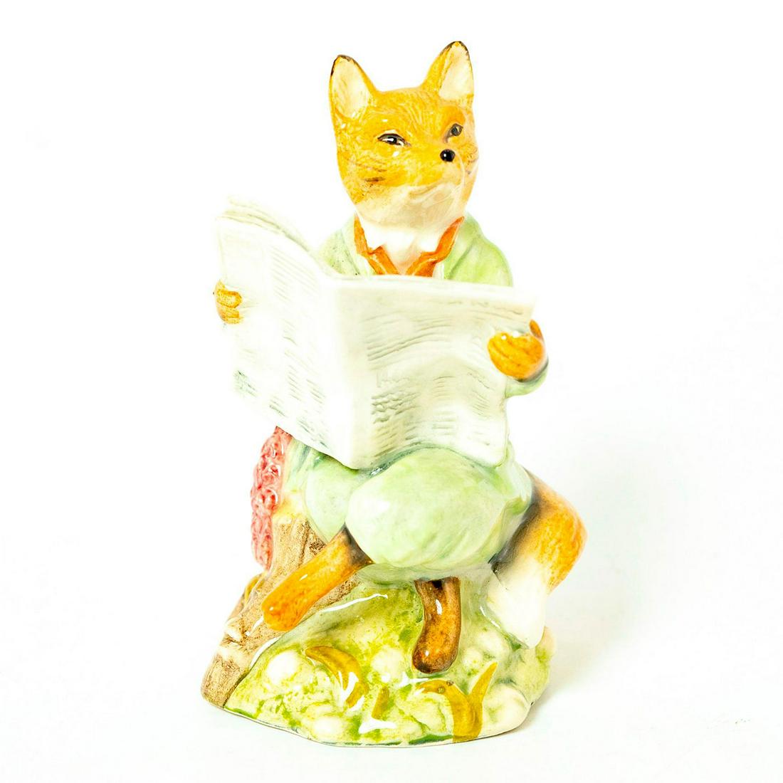 Foxy Reading - Royal Albert - Beatrix Potter Figurine (1 of 3)