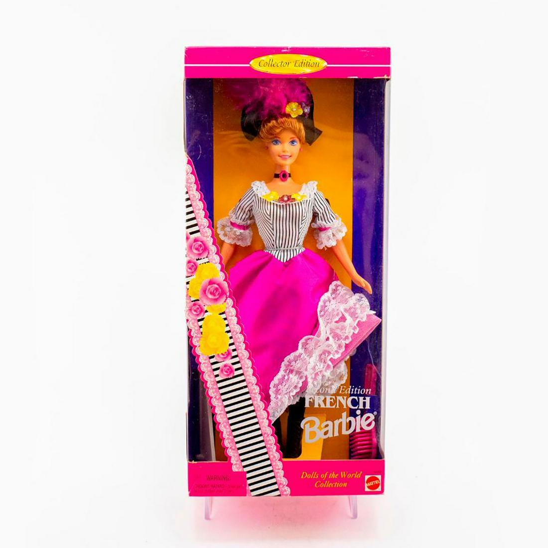 Mattel Barbie Doll, French Barbie (1 of 3)