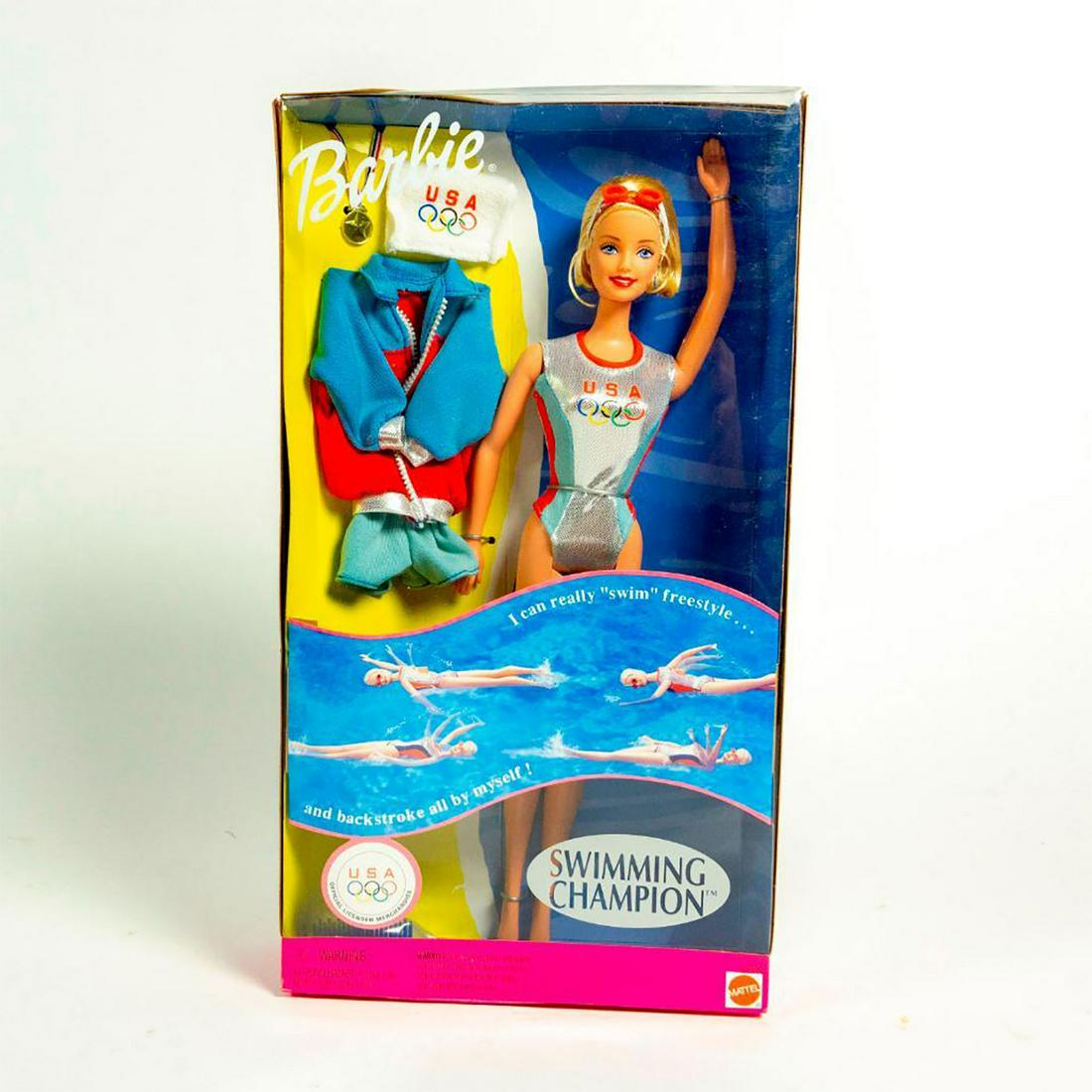 Swimming Champion Barbie Doll (1 of 2)