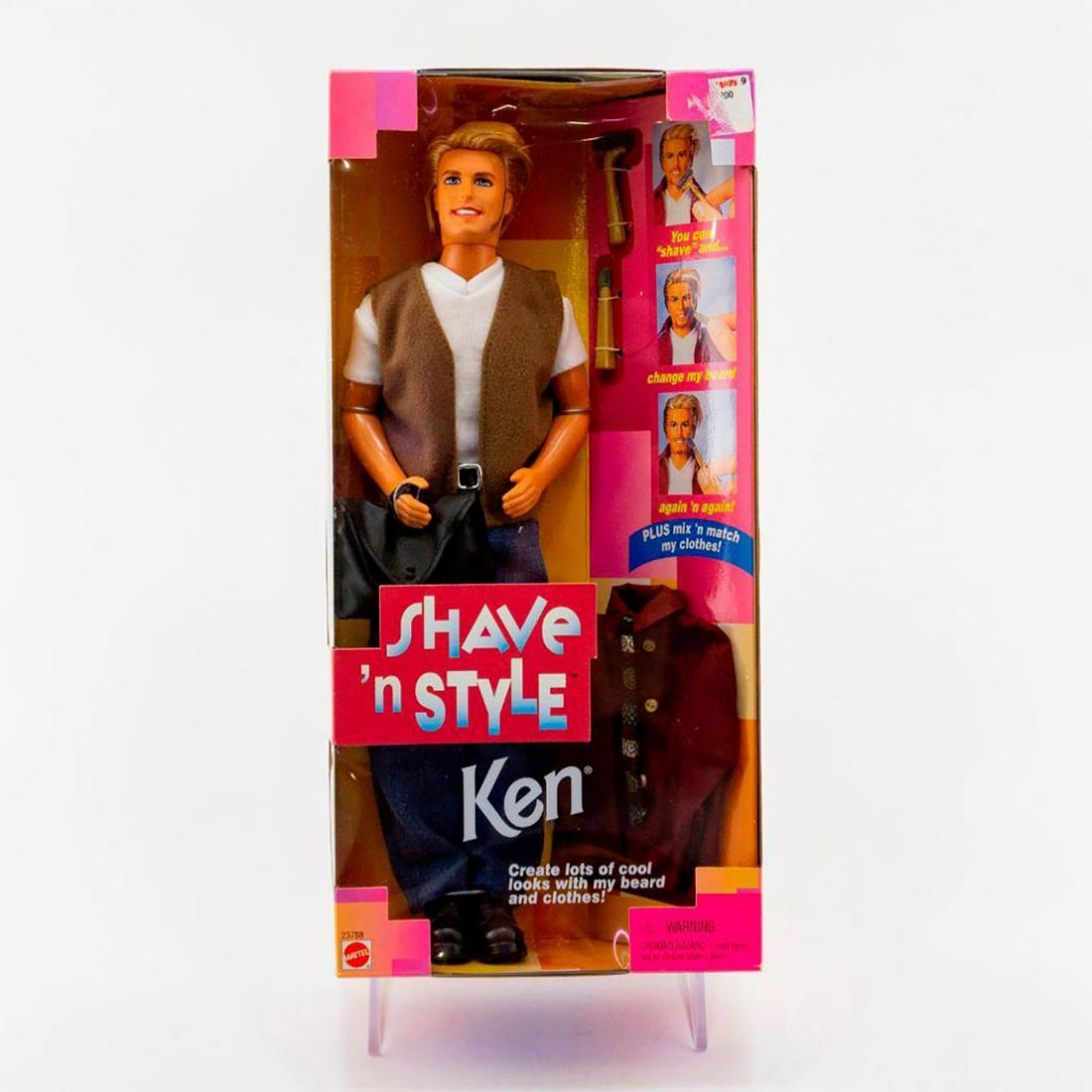 Mattel Ken Doll, Shave N Style Ken (1 of 2)