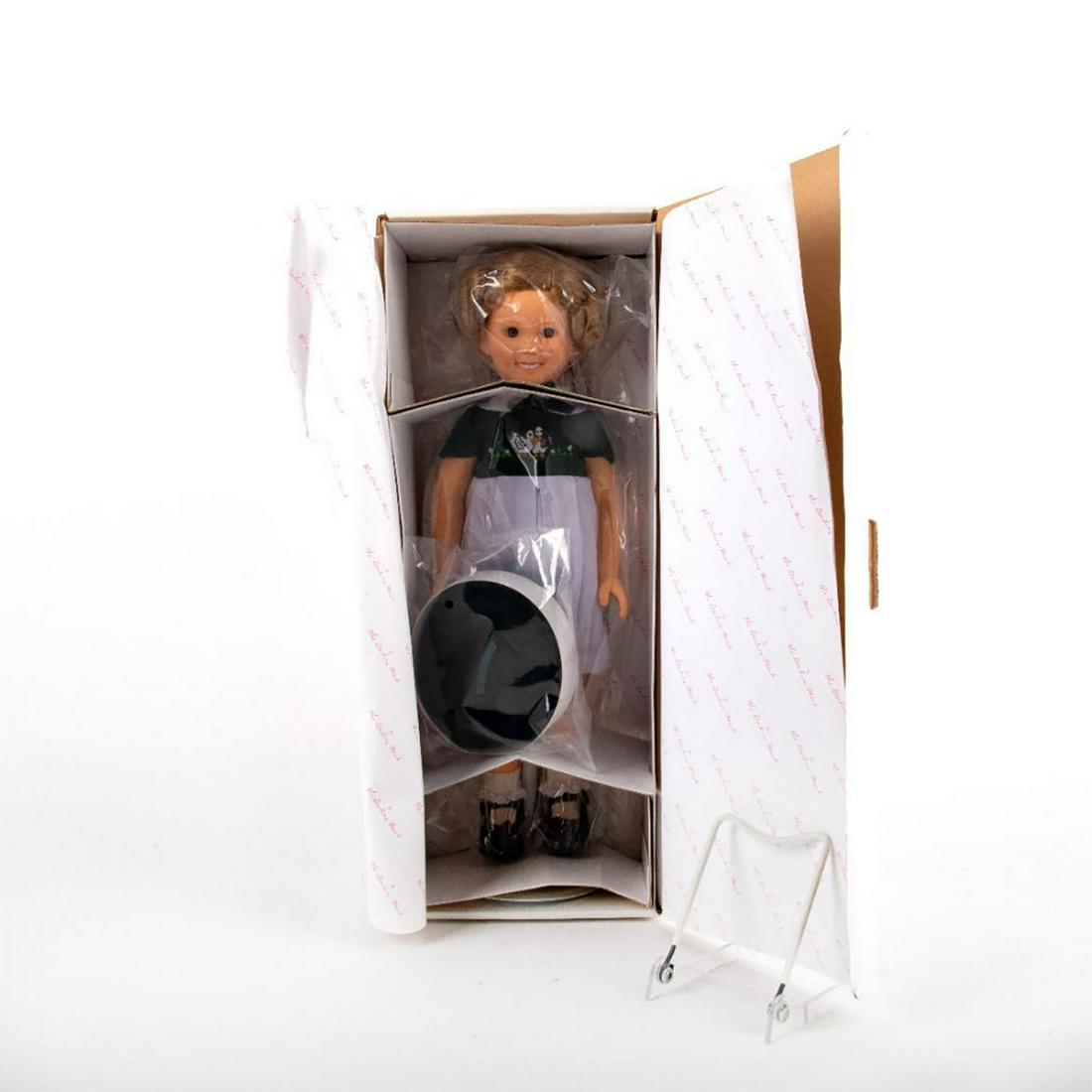 Danbury Mint, The Shirley Temple Dress Up Doll: Original Factory Boxing, the Shirley Temple dress up doll is expertly crafted porcelain doll with all the charm and grace of her iconic "curly dress" Danbury Mint is proudly present "The Shirley Templ