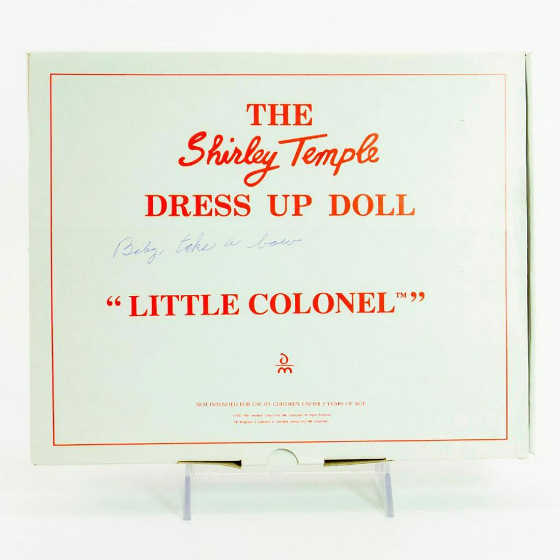 Danbury Mint Shirley Temple Dress Up Doll Little: Both the Little Colonel and Baby, Take a Bow together to enhance your collection. Add two incredible outfits to your collection straight from Shirley Temple's unforgettable films, complete with access