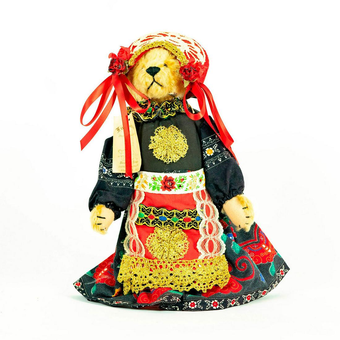 Vintage Teddy Bear, Furbelows, Tatiana (1 of 3)