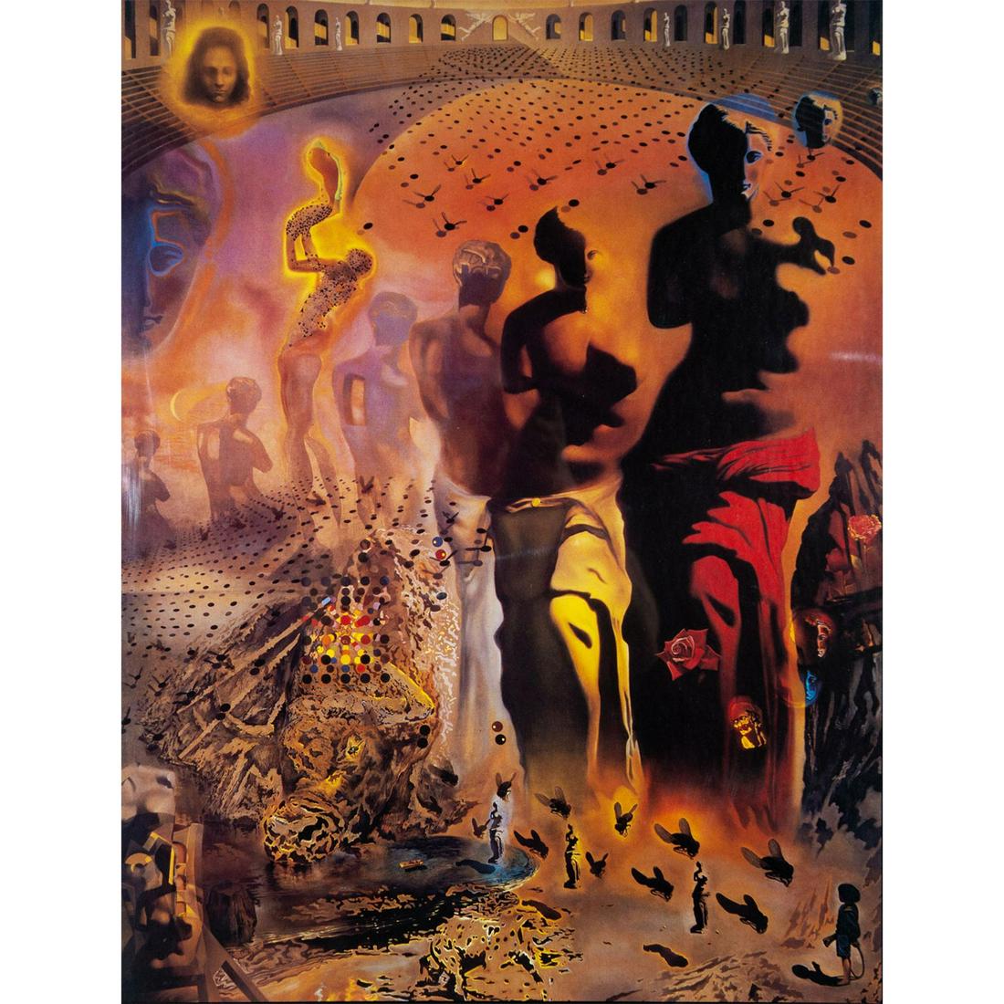 After Salvador Dali Lithograph, Hallucinogenic Toreador (1 of 5)