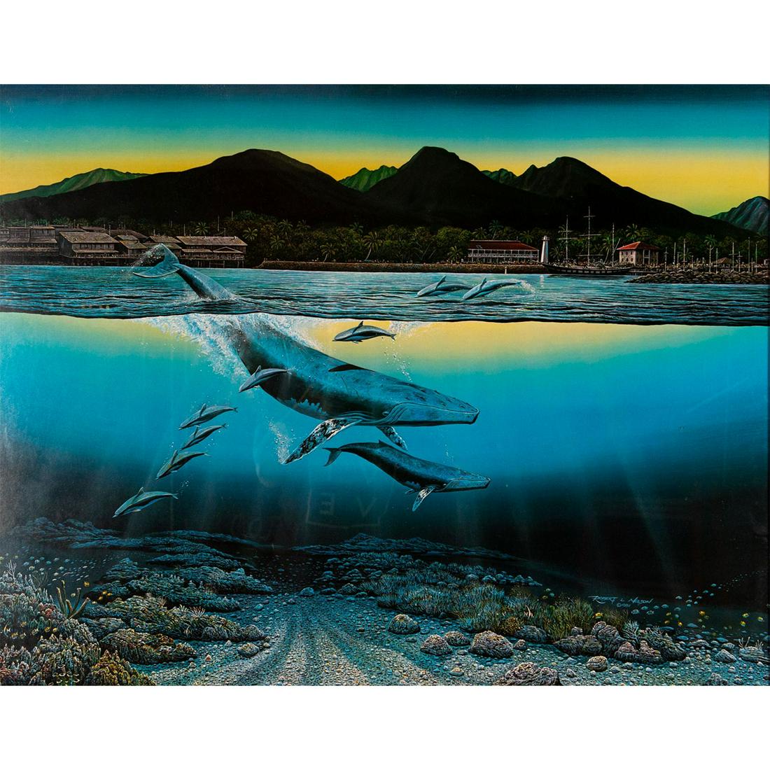 Framed, Art Print, Robert Lyn Nelson Maui Daybreak (1 of 6)