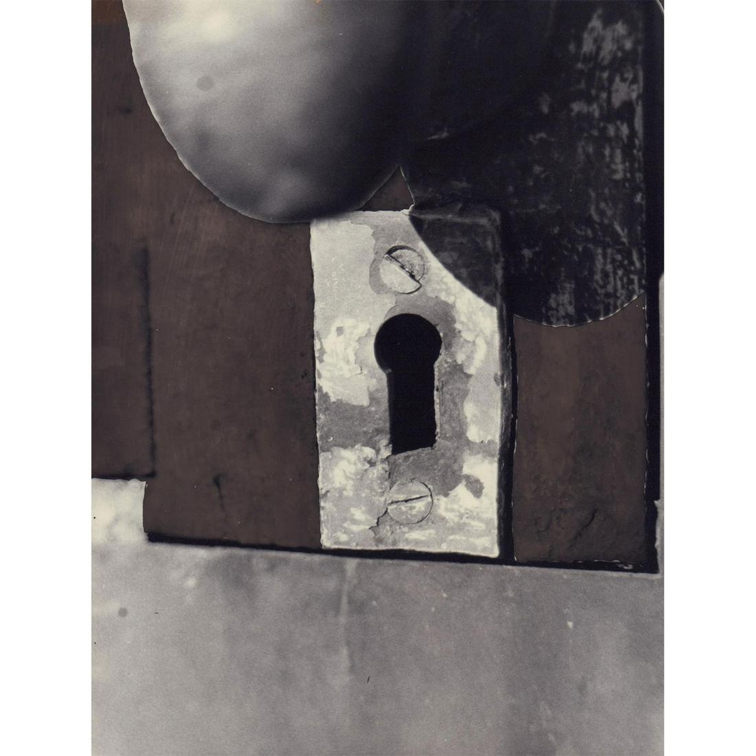 Gelatin Silver Print, Lock and Handle (1 of 1)
