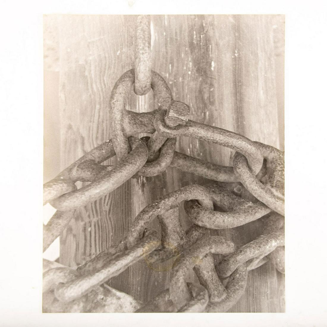 Gelatin Silver Print, Wrapped Chains (1 of 1)