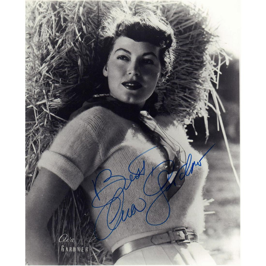 Ava Gardner Photograph, Signed (1 of 4)