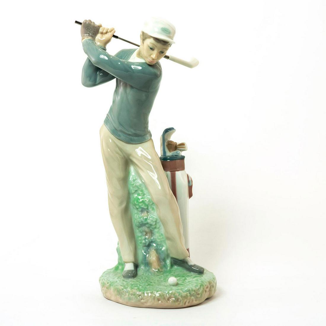 Golfer 1004824 - Lladro Porcelain Figurine (1 of 3)