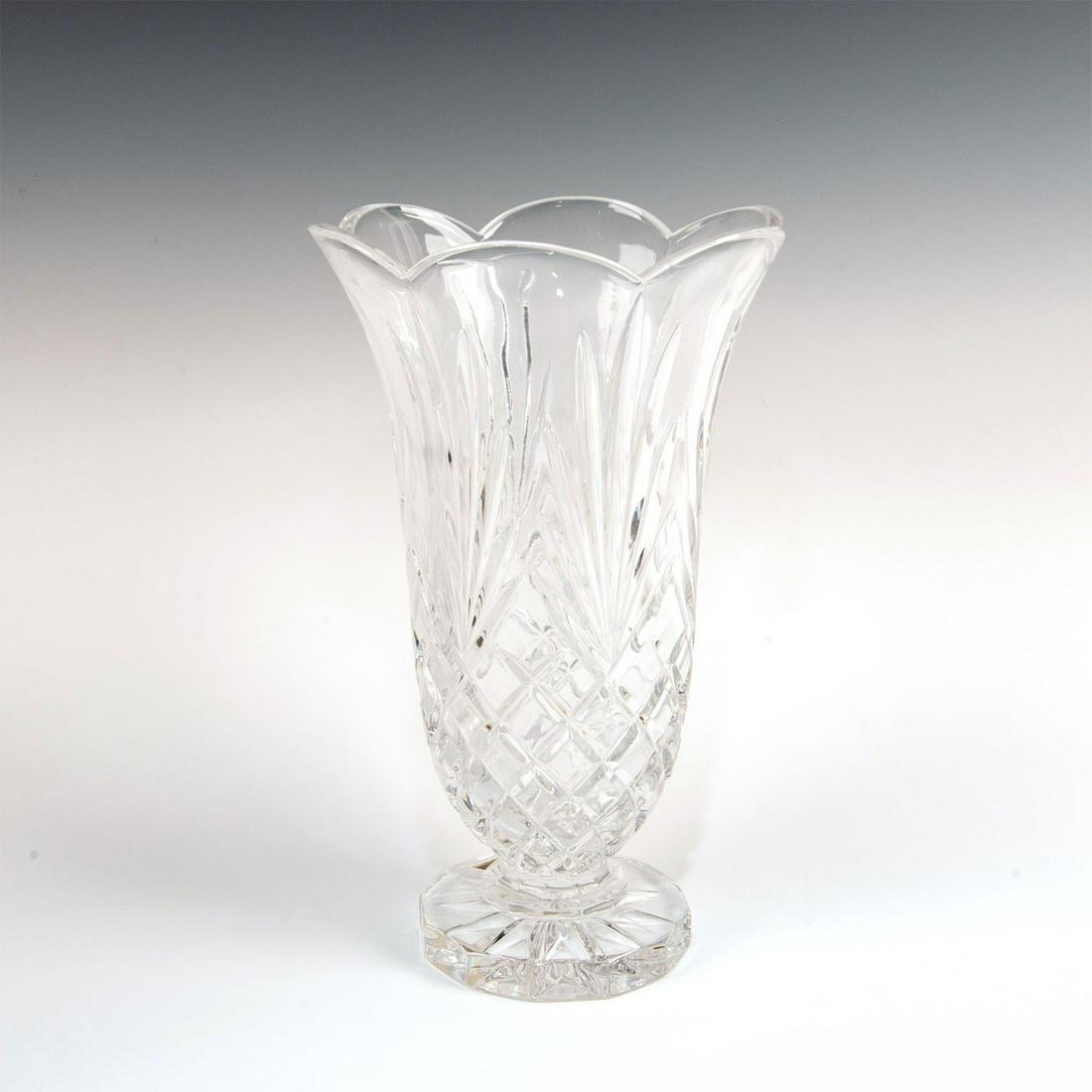 Noritake Hampton Hall Crystal Footed Vase (1 of 5)