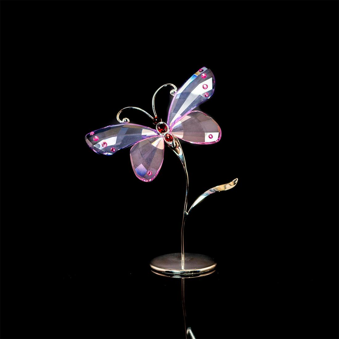 Swarovski Crystal Butterfly Figurine, Acara Violet (1 of 2)