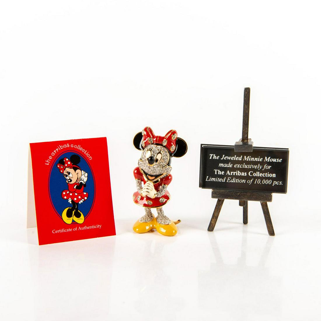 Arribas Brothers Figurine, Jeweled Minnie Mouse + (1 of 11)