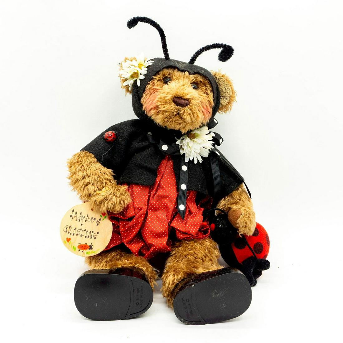 Bearington Collection, Ladybug Crossing Teddy Bear (1 of 3)