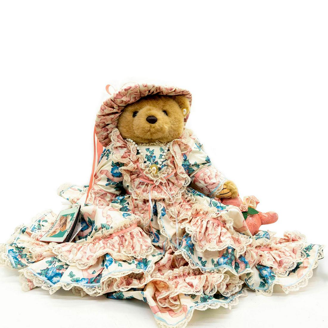 Bearly People Teddy Bear, Wyndham Rose (1 of 2)
