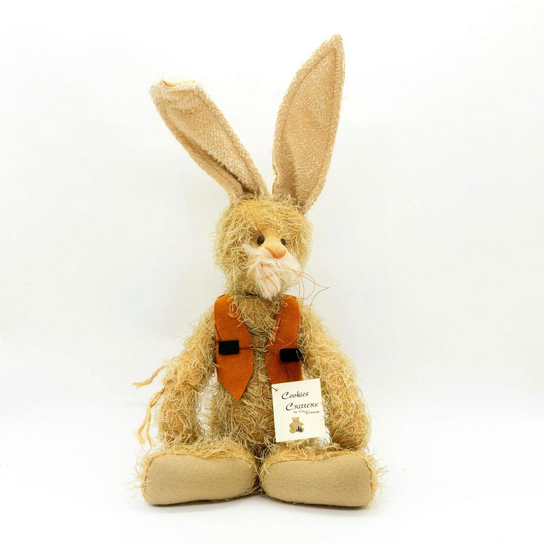 Cookies Critters, Bunny Mohair Animal Plush Doll (1 of 3)