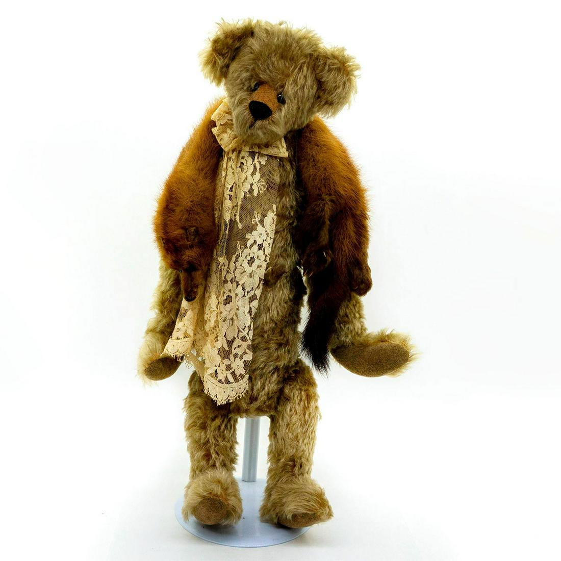 Elegant Creations Collectable Teddy Bear, Gertrude (1 of 3)