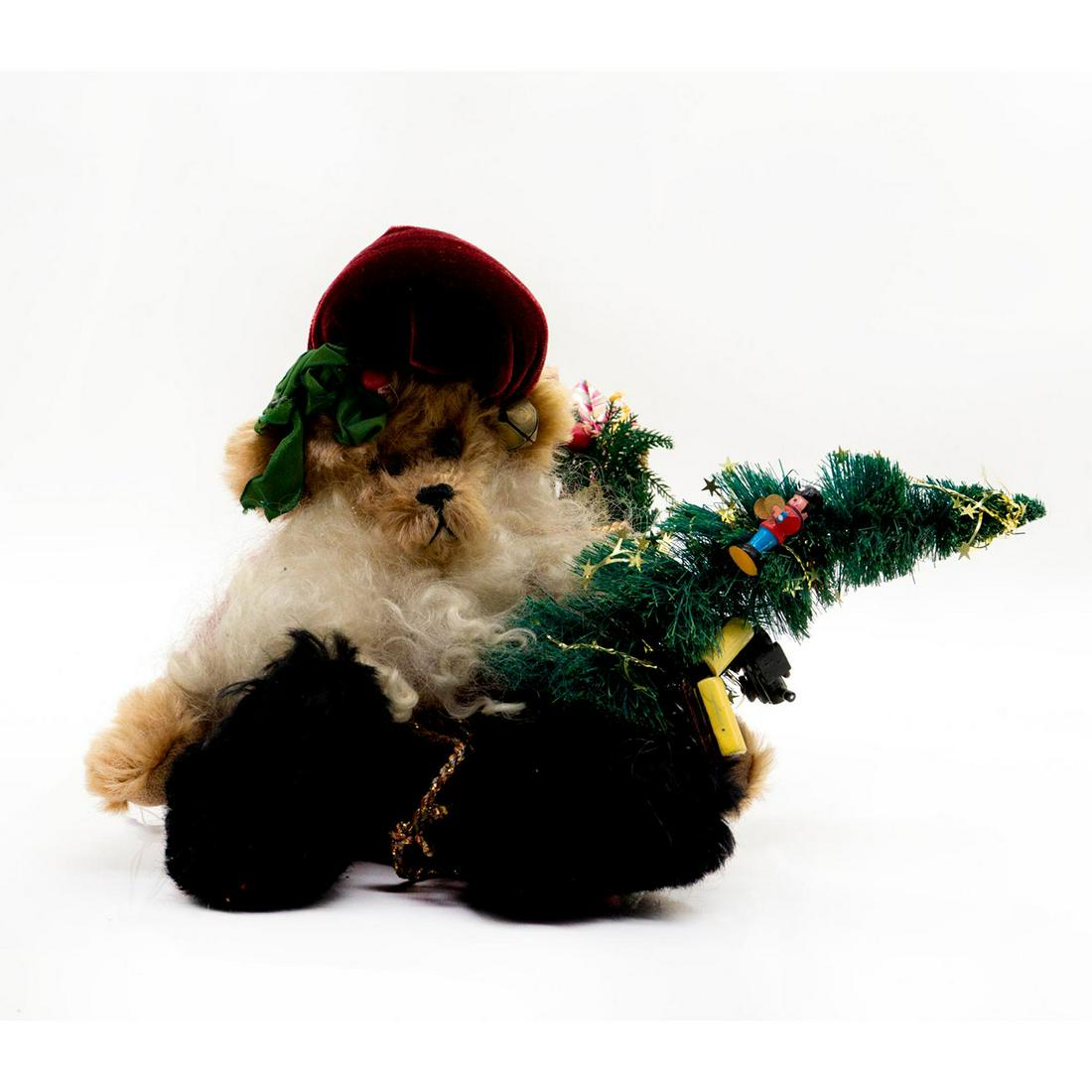 Joan Woessner Teddy Bear, Santa Bear B (1 of 2)